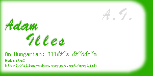 adam illes business card